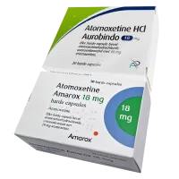 Купить Атомоксетин HCL 18 мг Европа Аналог Когниттера Aurobindo/Glenmark/Amarox капс. №30