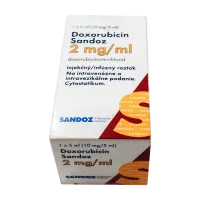 Купить Доксорубицин Sandoz 2мг/мл 5мл (10мг) Словения/Австрия
