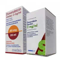 Купить Доксорубицин Sandoz Medac (Словения/Австрия) 2мг/мл 25мл (50мг)