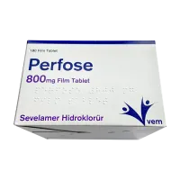 Купить Перфозе Perfose Севеламер (полный аналог Ренагель, Селамерекс) 800мг таблетки 180шт.