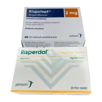 Купить Рисполепт 2мг табл. (название Rispolept / Risperdal) №20