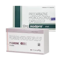 Купить Натулан Прокарбазин (Hodpro, Natulan, P Carzine) капсулы 50мг 50шт