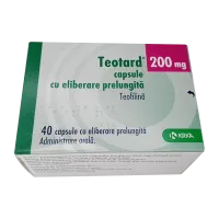 Купить Теотард (теофиллин) 200мг капс. N40