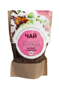 Купить Байкальская легенда Чай чаговый с чабрецом 140 г