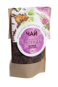 Купить Байкальская легенда Чай чаговый с иван-чаем 140 г