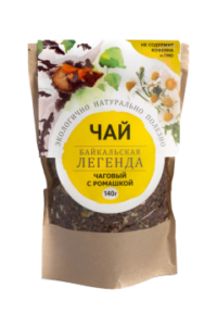 Купить Байкальская легенда Чай чаговый с ромашкой 140 г