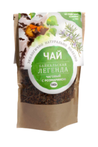 Купить Байкальская легенда Чай чаговый с розмарином 140 г