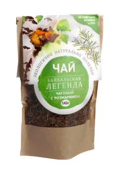 Купить Байкальская легенда Чай чаговый с розмарином 140 г