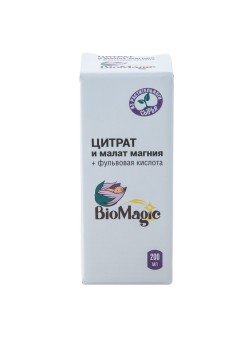 BioMagic Магний (цитрат и малат) жидкость 200 мл Аптека 7 Купить BioMagic Магний (цитрат и малат) жидкость 200 мл 7