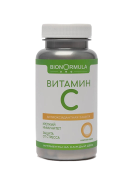 Bionormula Uno Витамин C (аскорбат натрия) капсулы 90 шт. Аптека 7 Купить Bionormula Uno Витамин C (аскорбат натрия) капсулы 90 шт. 7