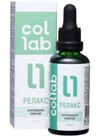 Купить Collab Комплекс для нервной системы от стресса (глицин зверобой пустырник витамин B6 + C) жидкость 50 мл