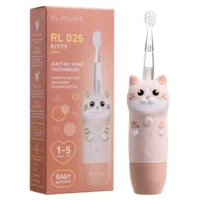 Купить Электрическая зубная щетка Revyline RL 025 Baby Kitty бежевая