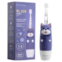 Купить Электрическая зубная щетка Revyline RL 025 Baby Puppy Голубая