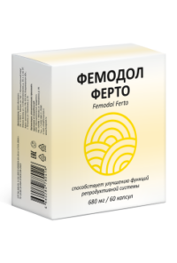 Купить Функциональные продукты Фемодол Ферто (для репродуктивной системы) капсулы 60 шт.