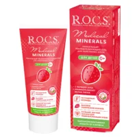 Купить Гель для аппликаций ROCS Гель для укрепления зубов Medical Minerals со вкусом клубники