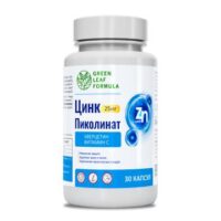 Купить Green Leaf Formula Цинк (пиколинат) капсулы 30 шт.