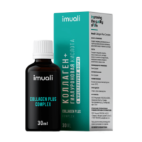 Купить IMUALI Комплекс с морским коллагеном и гиалуроновой кислотой «Collagen Plus Complex» жидкость 30 мл