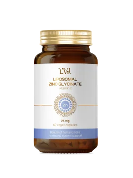 Купить Liposomal Vitamins Липосомальный цинк (бисглицинат) + Витамин C (L-аскорбат натрия) капсулы 60 шт.