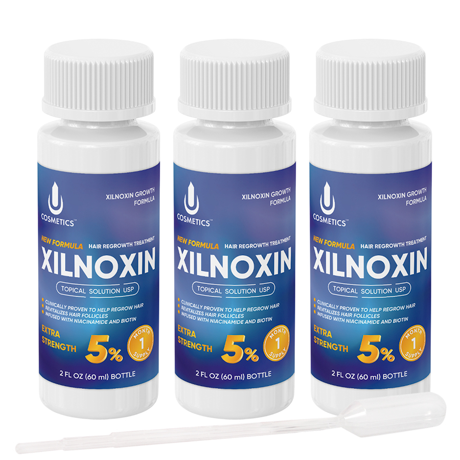 Лосьон для роста волос XILNOXIN 5% — 3 флакона Аптека 7 Купить Лосьон для роста волос XILNOXIN 5% — 3 флакона 7