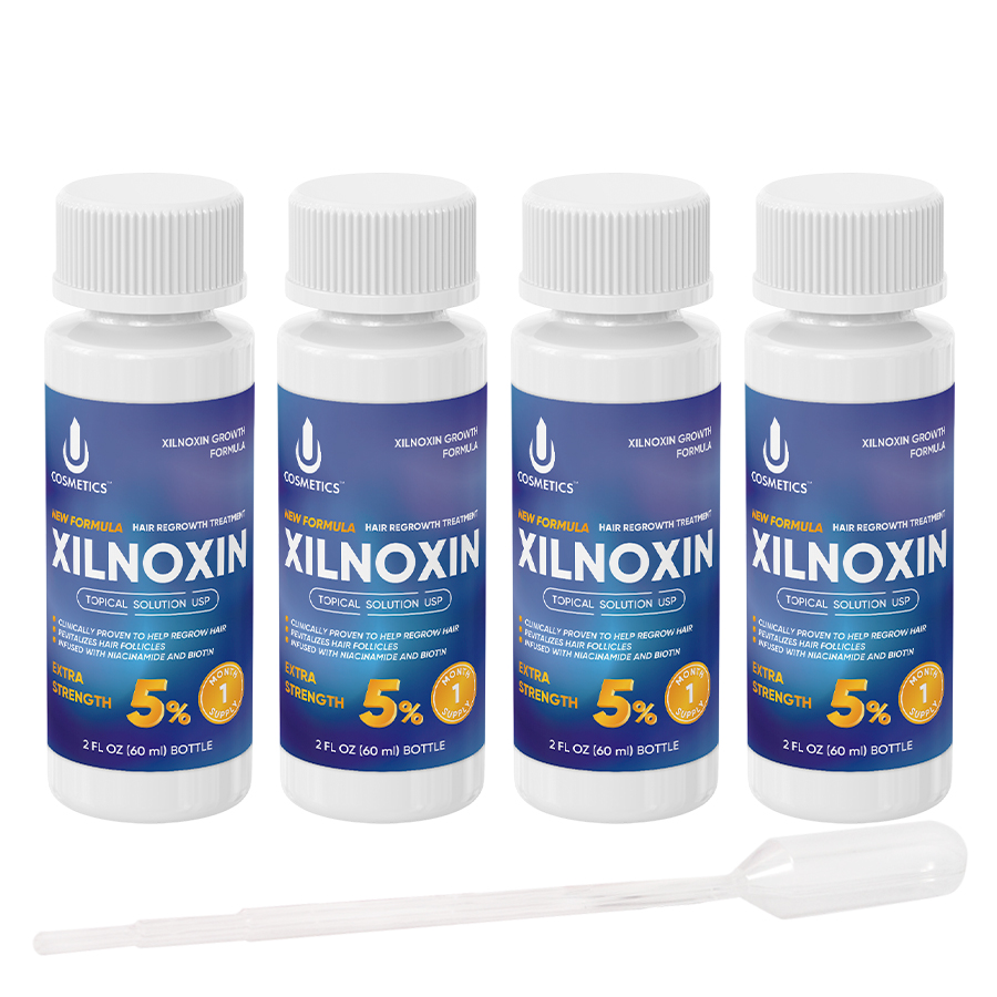Лосьон для роста волос XILNOXIN 5% — 4 флакона Аптека 7 Купить Лосьон для роста волос XILNOXIN 5% — 4 флакона 7