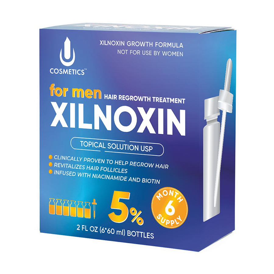 Лосьон для роста волос XILNOXIN 5% — 6 флаконов Аптека 7 Купить Лосьон для роста волос XILNOXIN 5% — 6 флаконов 7