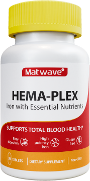 Купить Matwave Hema-Plex витаминный комплекс с железом таблетки 30 шт.