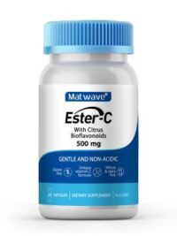 Купить Matwave Витамин C (аскорбат кальция) с биофлавоноидами капсулы 60 шт.
