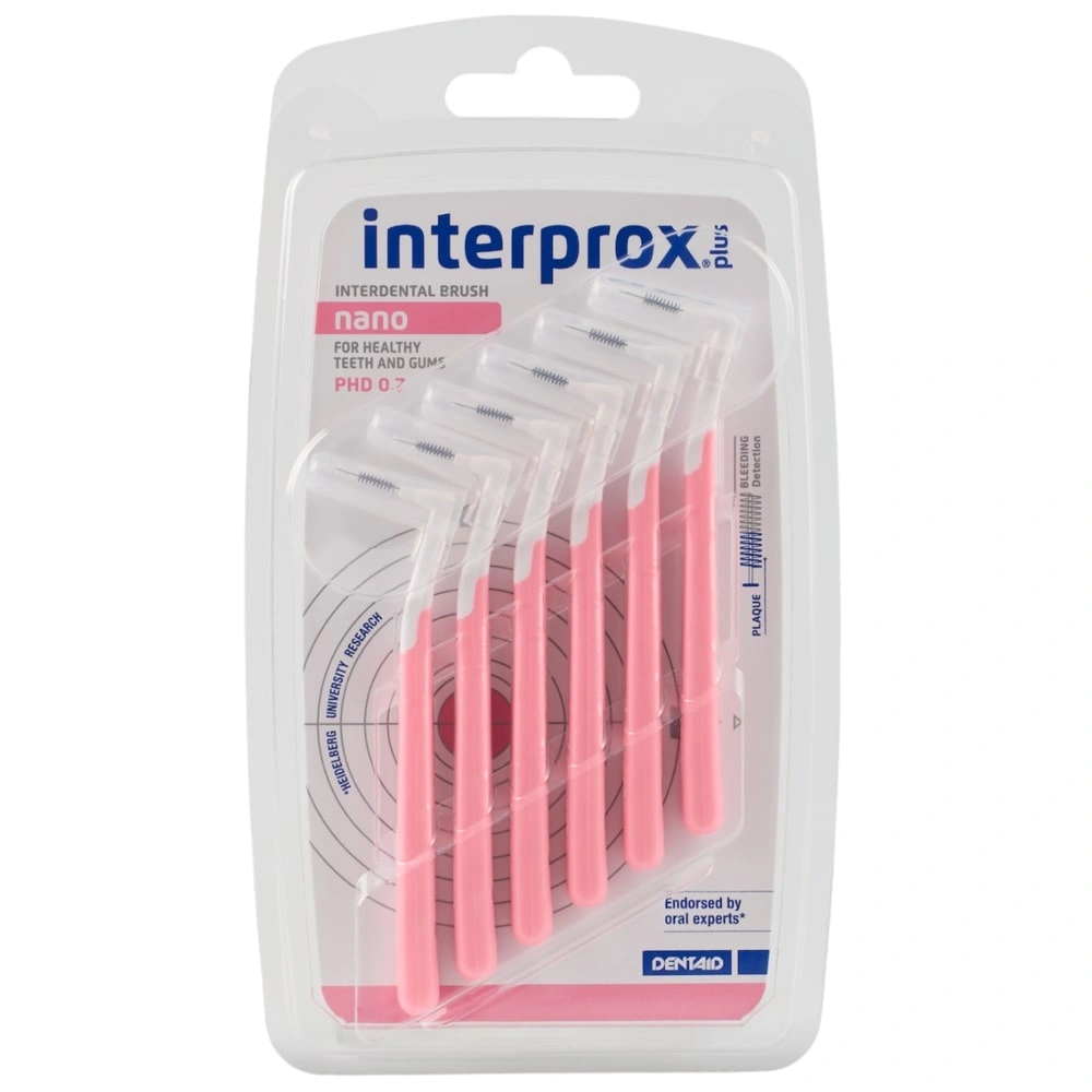 Межзубный ершик Interprox Plus Nano 0.7 мм Аптека 7 Купить Межзубный ершик Interprox Plus Nano 0.7 мм 7