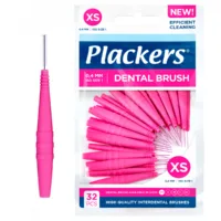 Купить Межзубный ершик Plackers Dental Brush (0,4) розовые
