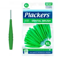 Купить Межзубный ершик Plackers Dental Brush (0,8) зеленые