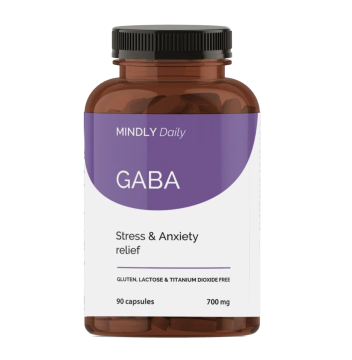 MINDLY GABA (Гамма-аминомасляная кислота) капсулы 90 шт. Аптека 7 Купить MINDLY GABA (Гамма-аминомасляная кислота) капсулы 90 шт. 7