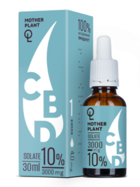 Купить MotherPlant CBD масло 10% «Изолят» (без привкуса) жидкость 30 мл