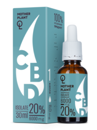 Купить MotherPlant CBD масло 20% «Изолят» (без привкуса) жидкость 30 мл
