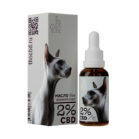 Купить MotherPlant CBD масло для животных 2% «Изолят» (без привкуса) жидкость 30 мл