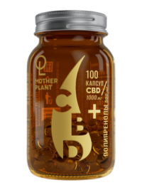 Купить MotherPlant Масло CBD с полипренолами капсулы 100 шт.