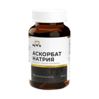 Купить MyVit Аскорбат натрия + экстракт шиповника растительные капсулы 120 шт. 3
