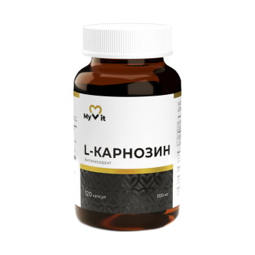 MyVit L-Карнозин капсулы 120 шт. Аптека 7 Купить MyVit L-Карнозин капсулы 120 шт. 7
