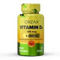Купить ORZAX Витамин D3 (5000 МЕ) капсулы 360 шт.