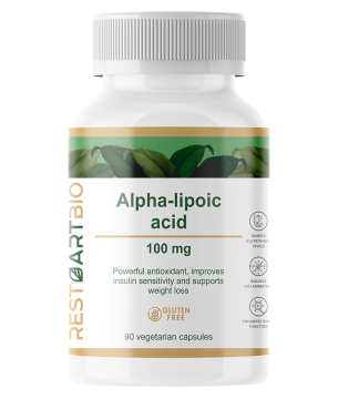 RestartBio Альфа-липоевая кислота капсулы 90 шт. Аптека 7 Купить RestartBio Альфа-липоевая кислота капсулы 90 шт. 7