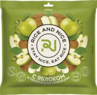 Купить RICE AND NICE Печенье сдобное с яблоком и тыквенными семечками 115 г