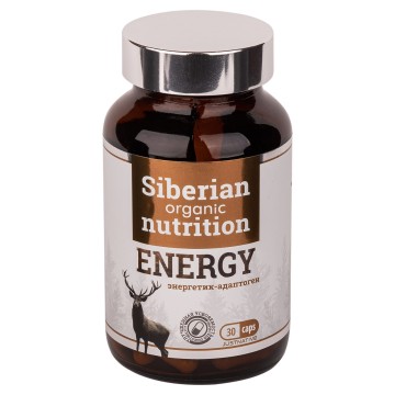 Siberian organic nutrition Energy (энергетик-адаптоген) капсулы 30 шт. Аптека 7 Купить Siberian organic nutrition Energy (энергетик-адаптоген) капсулы 30 шт. 7