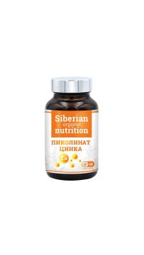 Siberian organic nutrition Цинк (пиколинат) капсулы 60 шт. Аптека 7 Купить Siberian organic nutrition Цинк (пиколинат) капсулы 60 шт. 7
