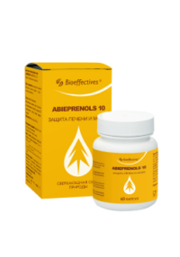Купить Солагифт Bioeffectives Abieprenols 10 (для защиты печени сердца и мозга) капсулы 60 шт.