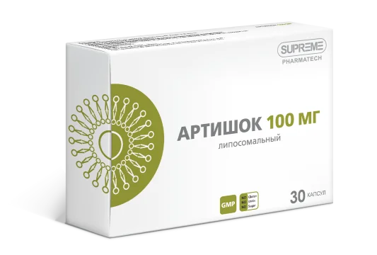 Купить Supreme Pharmatech Липосомальный артишок капсулы 30 шт.