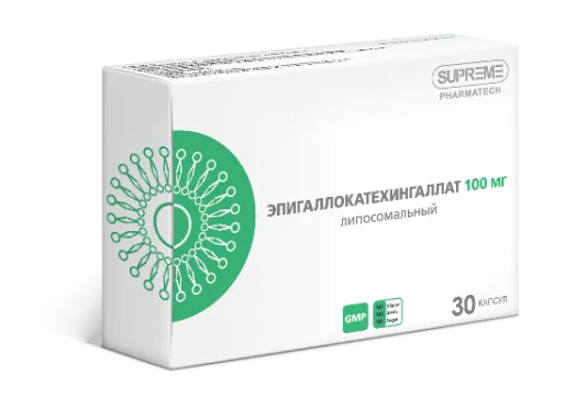 Купить Supreme Pharmatech Липосомальный эпигаллокатехингаллат капсулы 30 шт. 6