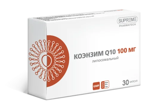 Купить Supreme Pharmatech Липосомальный Коэнзим Q10 капсулы 30 шт.