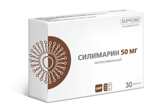 Купить Supreme Pharmatech Липосомальный Силимарин капсулы 30 шт.