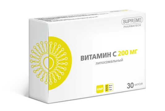 Купить Supreme Pharmatech Липосомальный витамин C капсулы 30 шт.