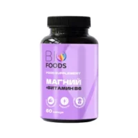 Купить Витаминный комплекс Магний + B6 BioFoods 60 капс 18