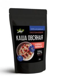 Купить Yappi Каша овсяная протеиновая с клубникой и инулином (пребиотик) 250 г